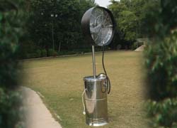 Stainless Steel Water Misting Fan