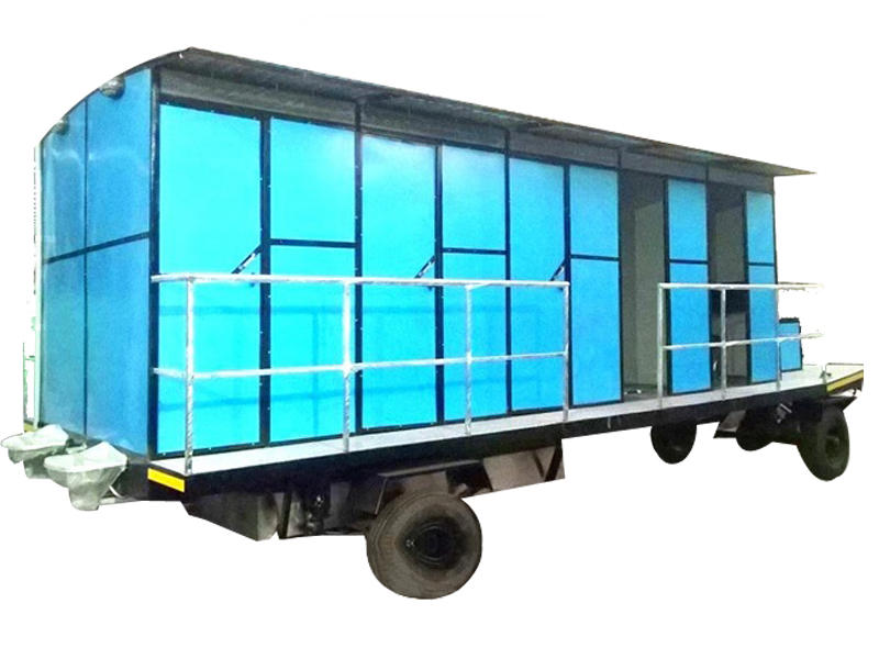 cate steel toilet van