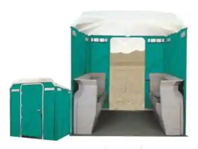 cate six person urinals