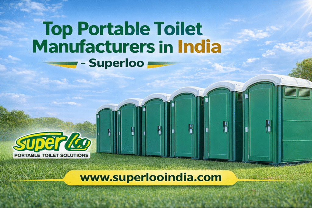 Top Portable Toilet Manufacturers in India