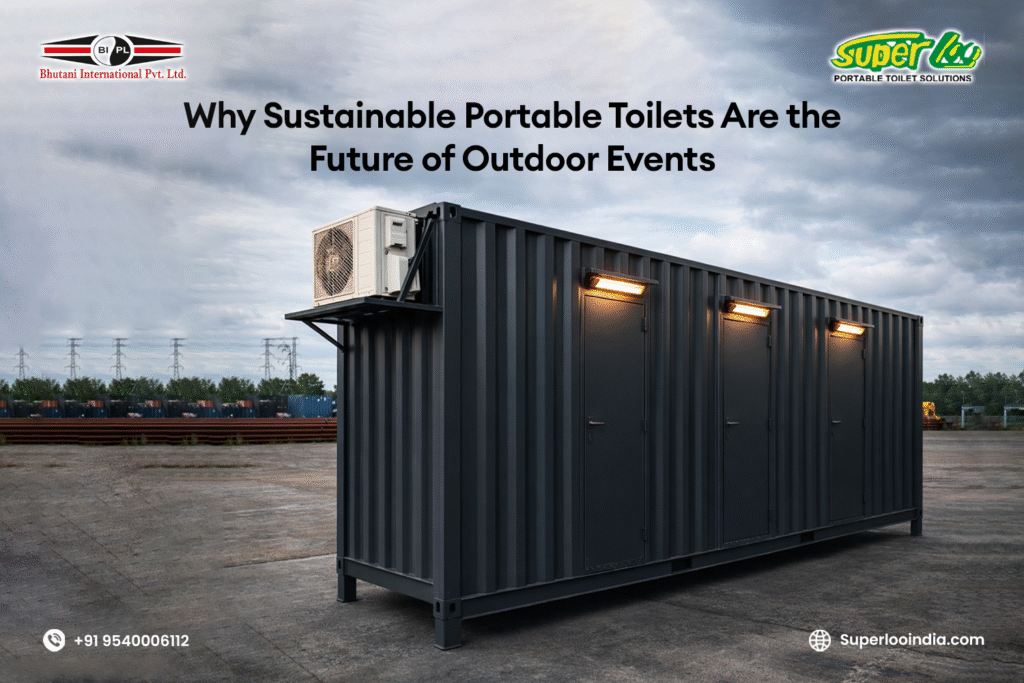 Why Sustainable Portable Toilets Are the Future of Outdoor Events
