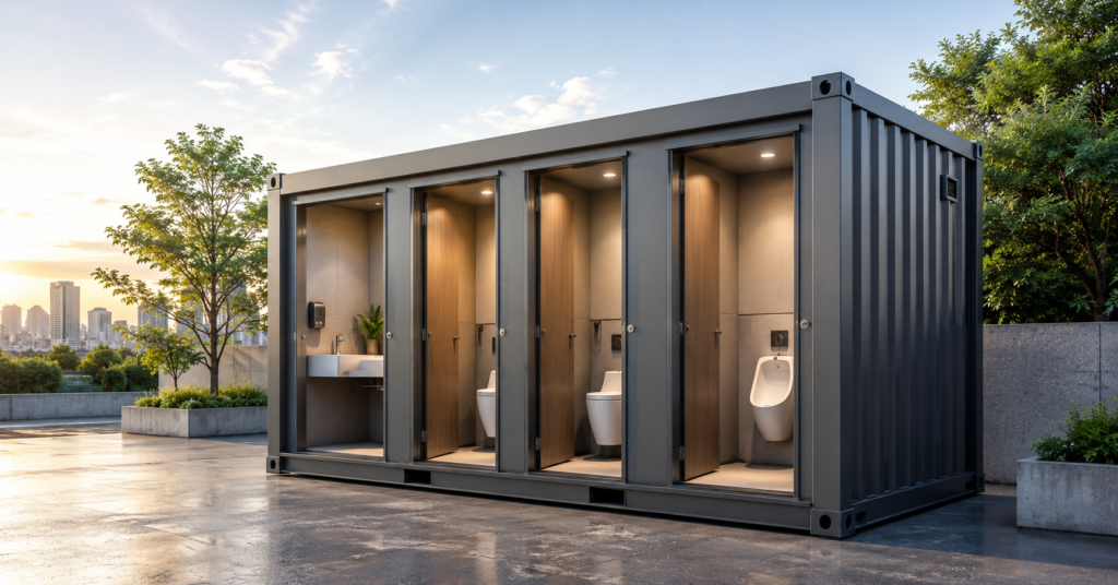 Prefabricated Container Restrooms